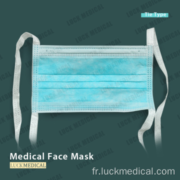 Masque facial médical jetable à 3 bouches